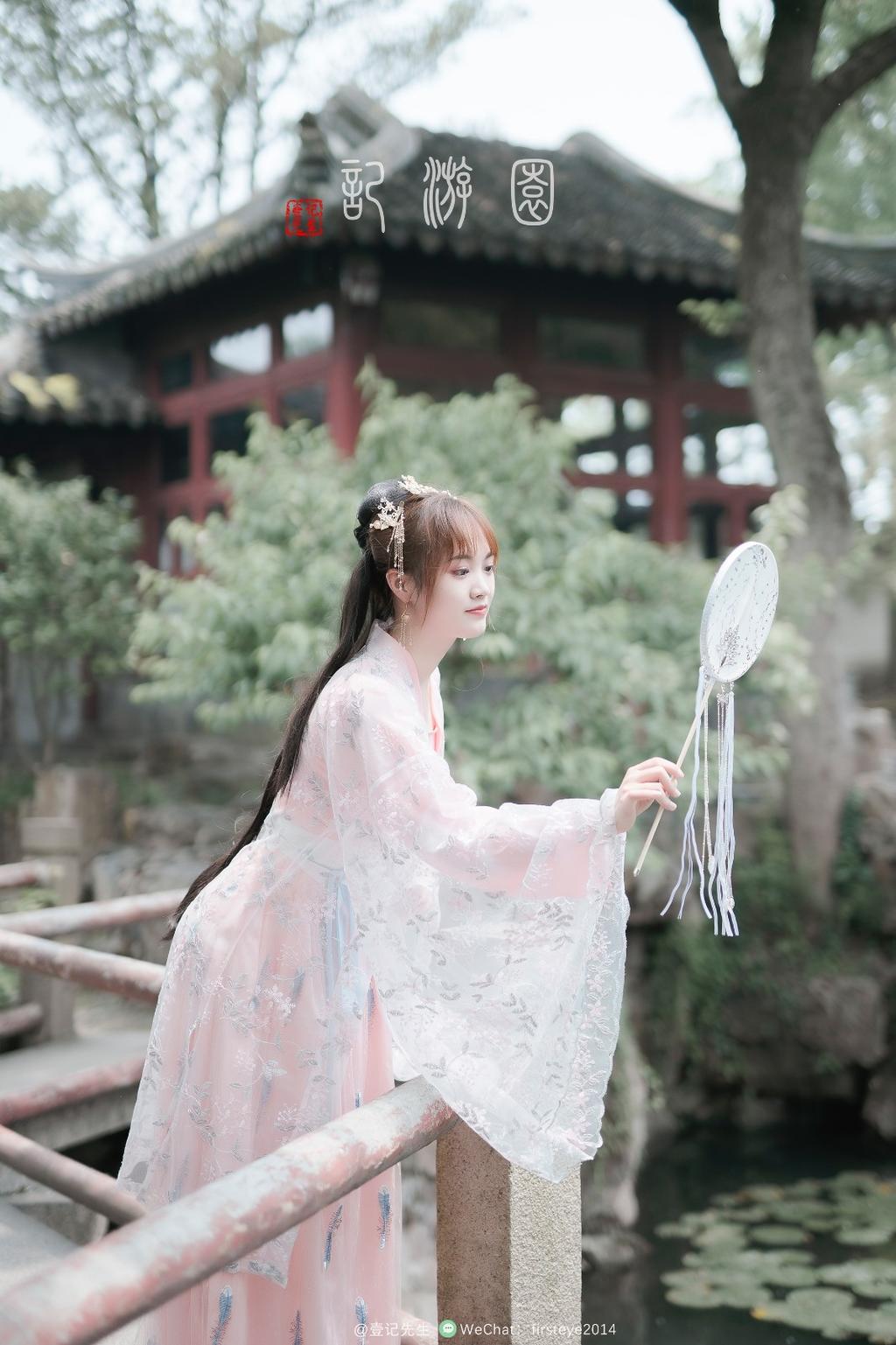 古代大家闺秀唯美汉服写真图片