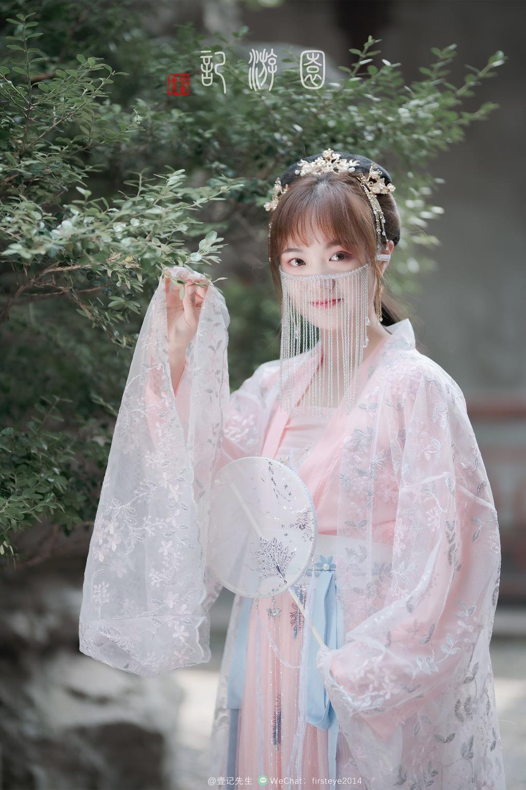 古代大家闺秀唯美汉服写真图片