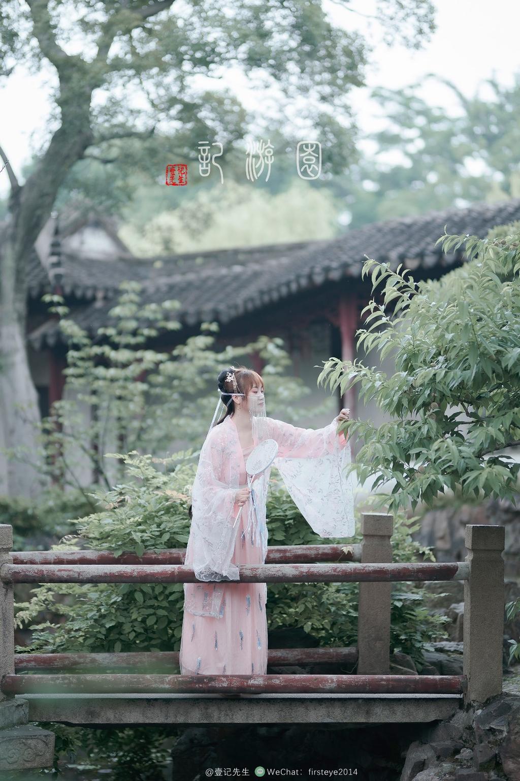 古代大家闺秀唯美汉服写真图片