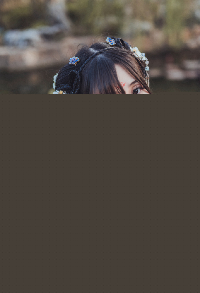 妙龄少女古装汉服唯美图片