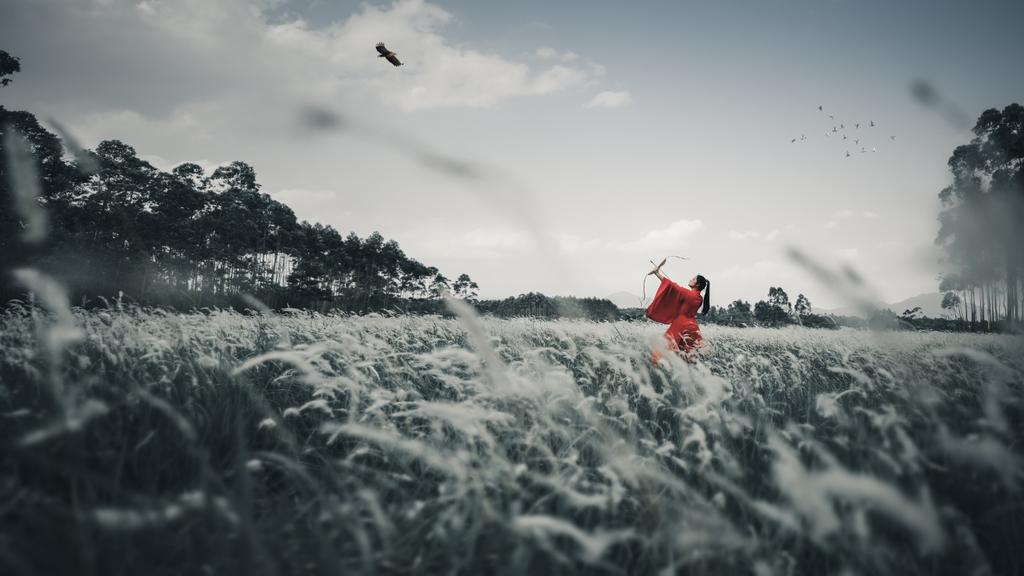 古风侠女气质英姿飒爽霸气美女图片