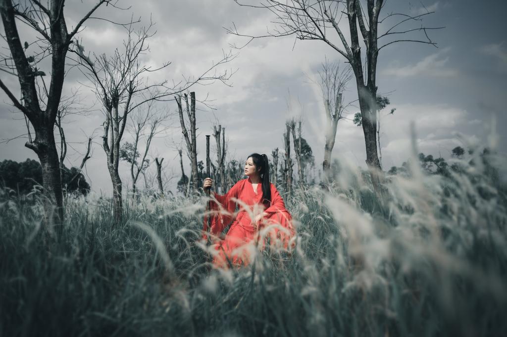 古风侠女气质英姿飒爽霸气美女图片