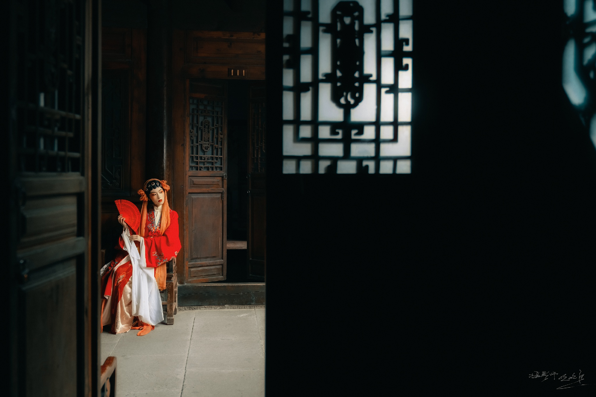 戏曲美人粉面桃腮精致古风摄影