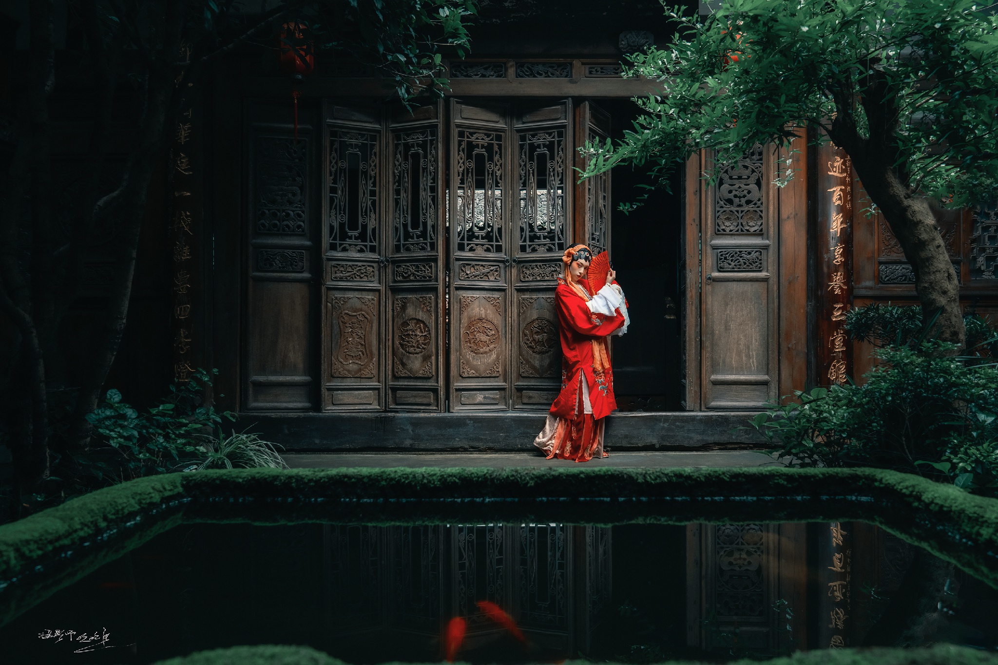 戏曲美人粉面桃腮精致古风摄影