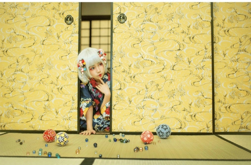 日系和服美女二次元动漫写真集