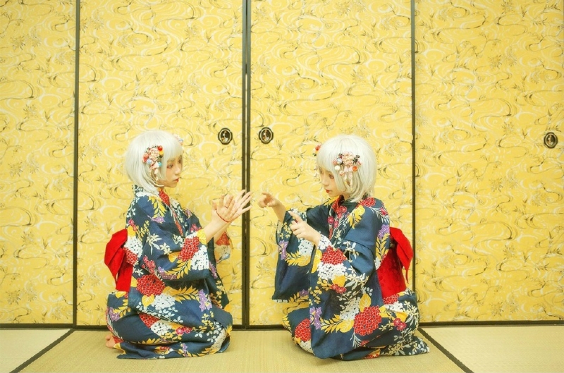 日系和服美女二次元动漫写真集