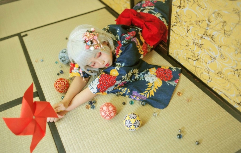 日系和服美女二次元动漫写真集