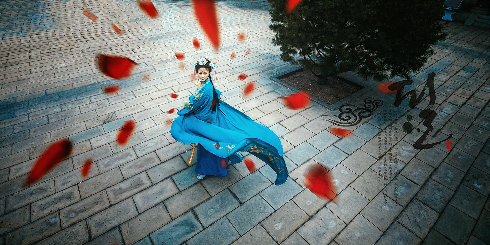 古装美女气质端庄大方古风摄影