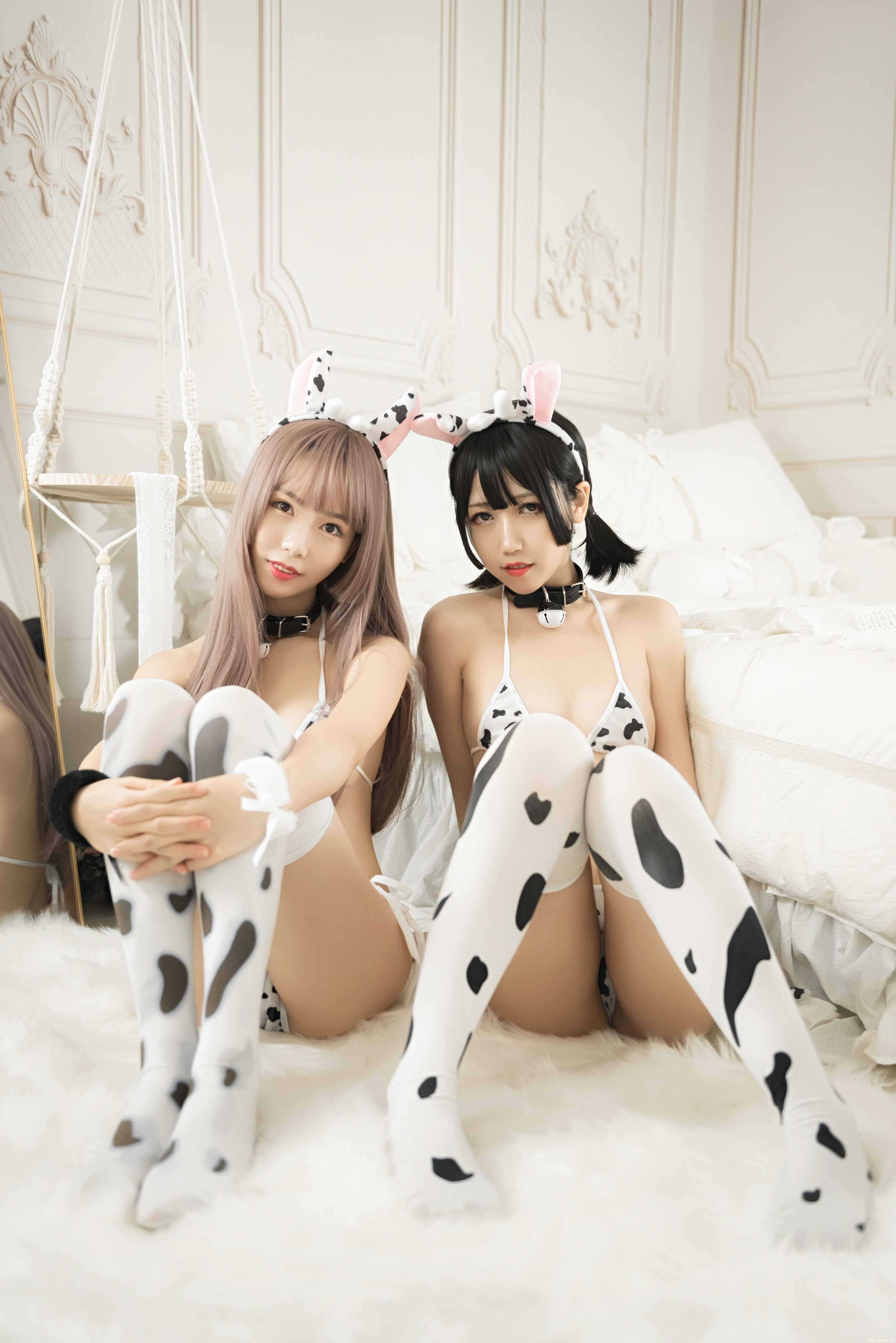 抖娘-利世 抖娘×不呆猫 牛奶