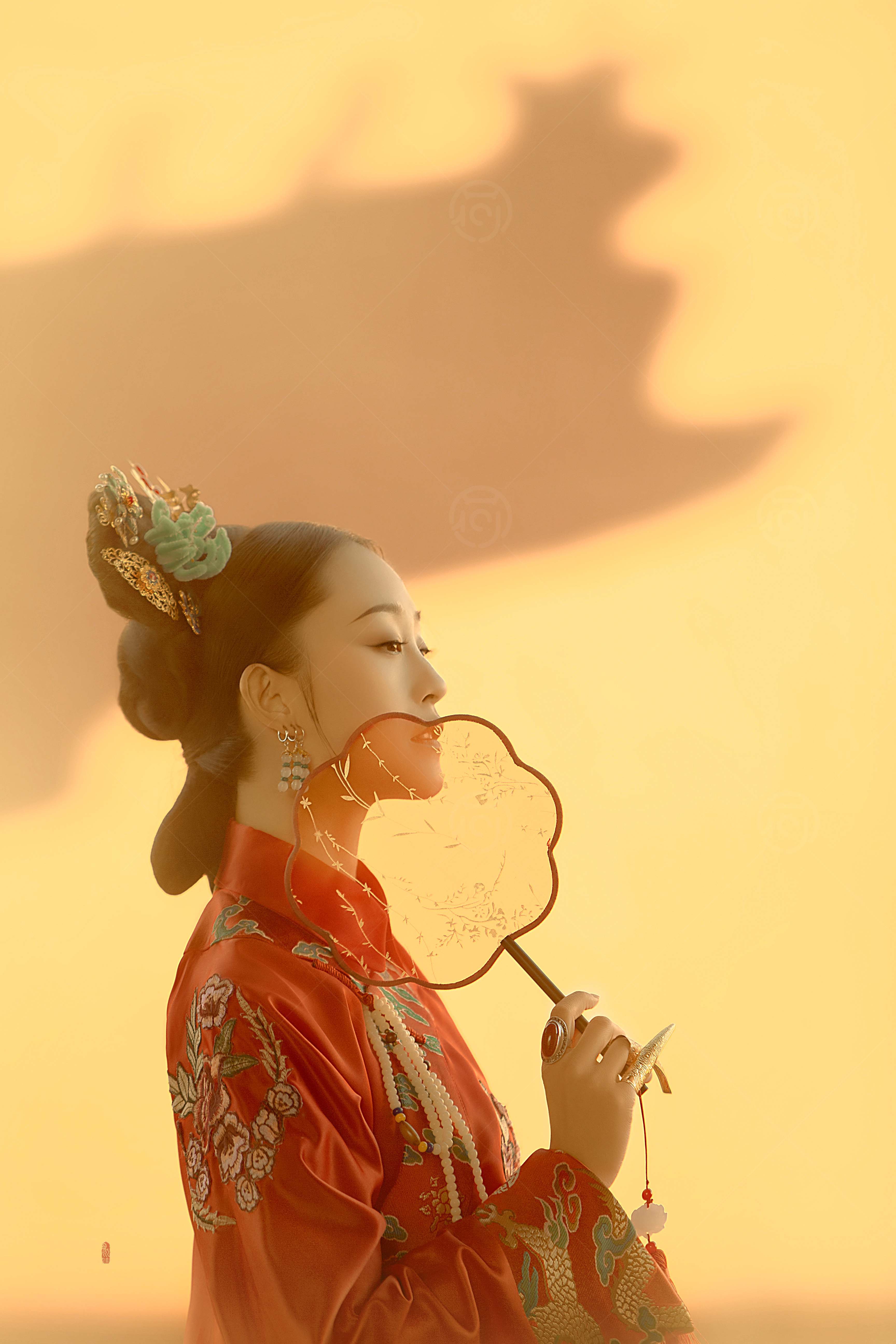 深宫大宅的女人气质高冷淡雅图片