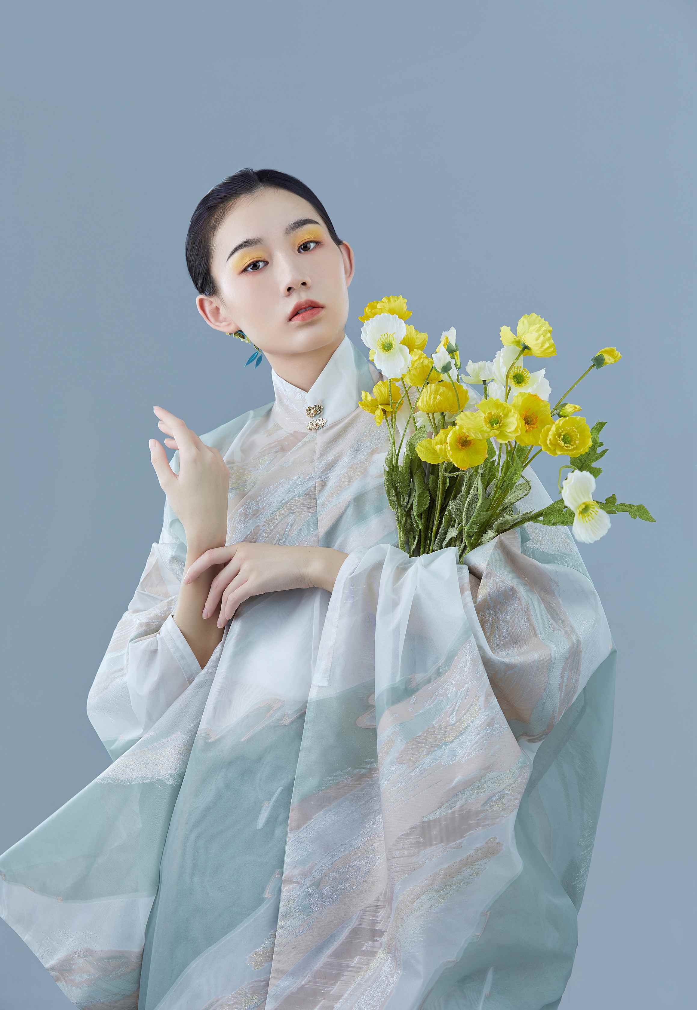 气质清新的古装美女唯美古风摄影