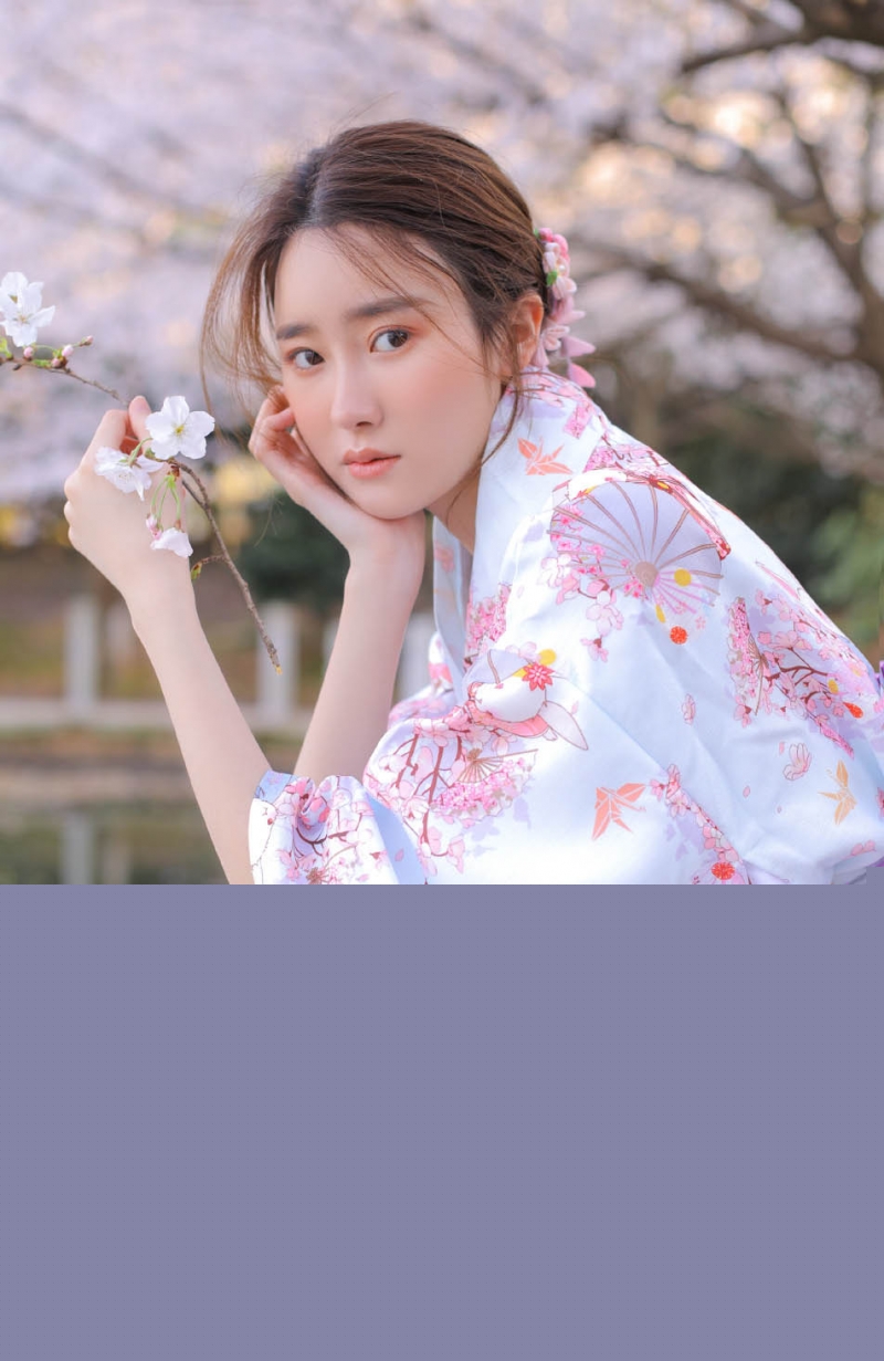 清纯和服美女粉嫩迷人写真摄影