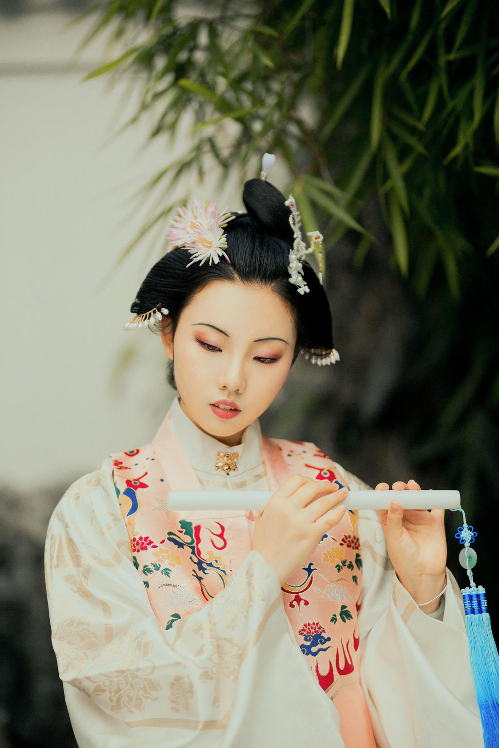 气质端庄大气的古装美人唯美古风图片