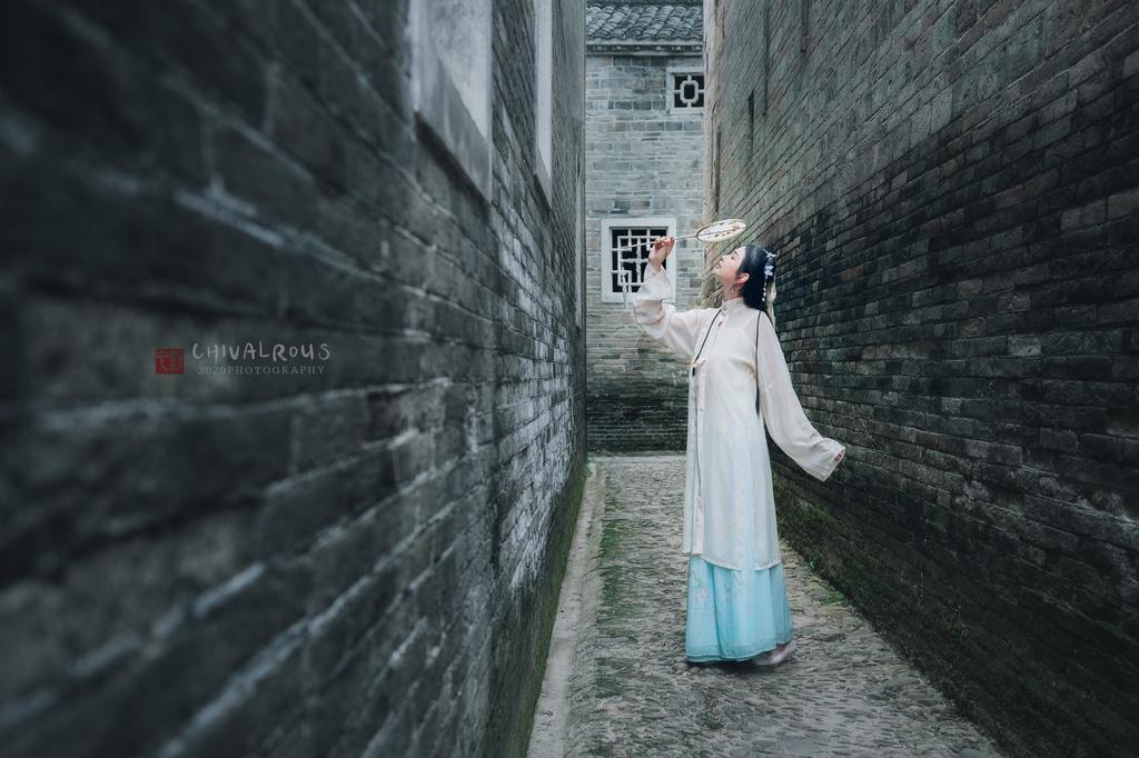 文艺风古装美人江南吴侬软语古风图片