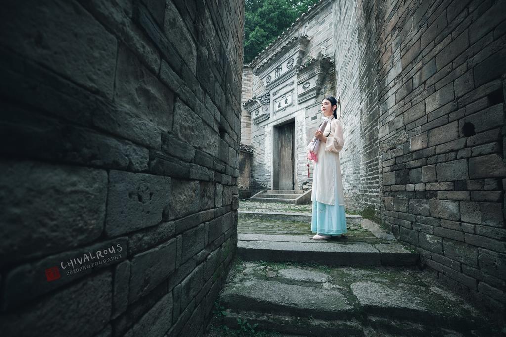 文艺风古装美人江南吴侬软语古风图片