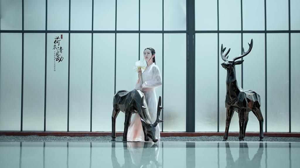 纤尘不染的古装佳人唯美古风图片