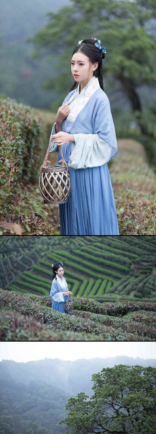 典雅漂亮的美人唯美古风摄影图片