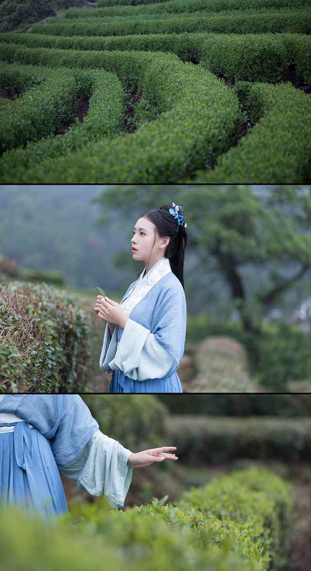 典雅漂亮的美人唯美古风摄影图片