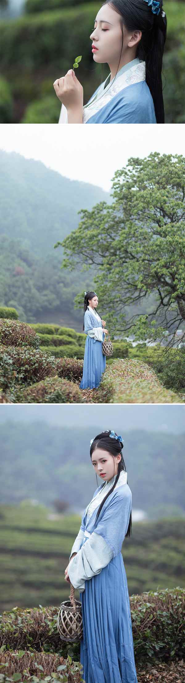 典雅漂亮的美人唯美古风摄影图片