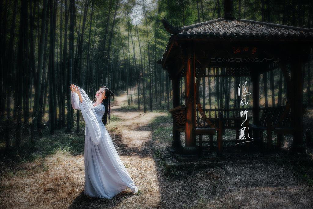 举止优雅端庄的古装美人古风图片