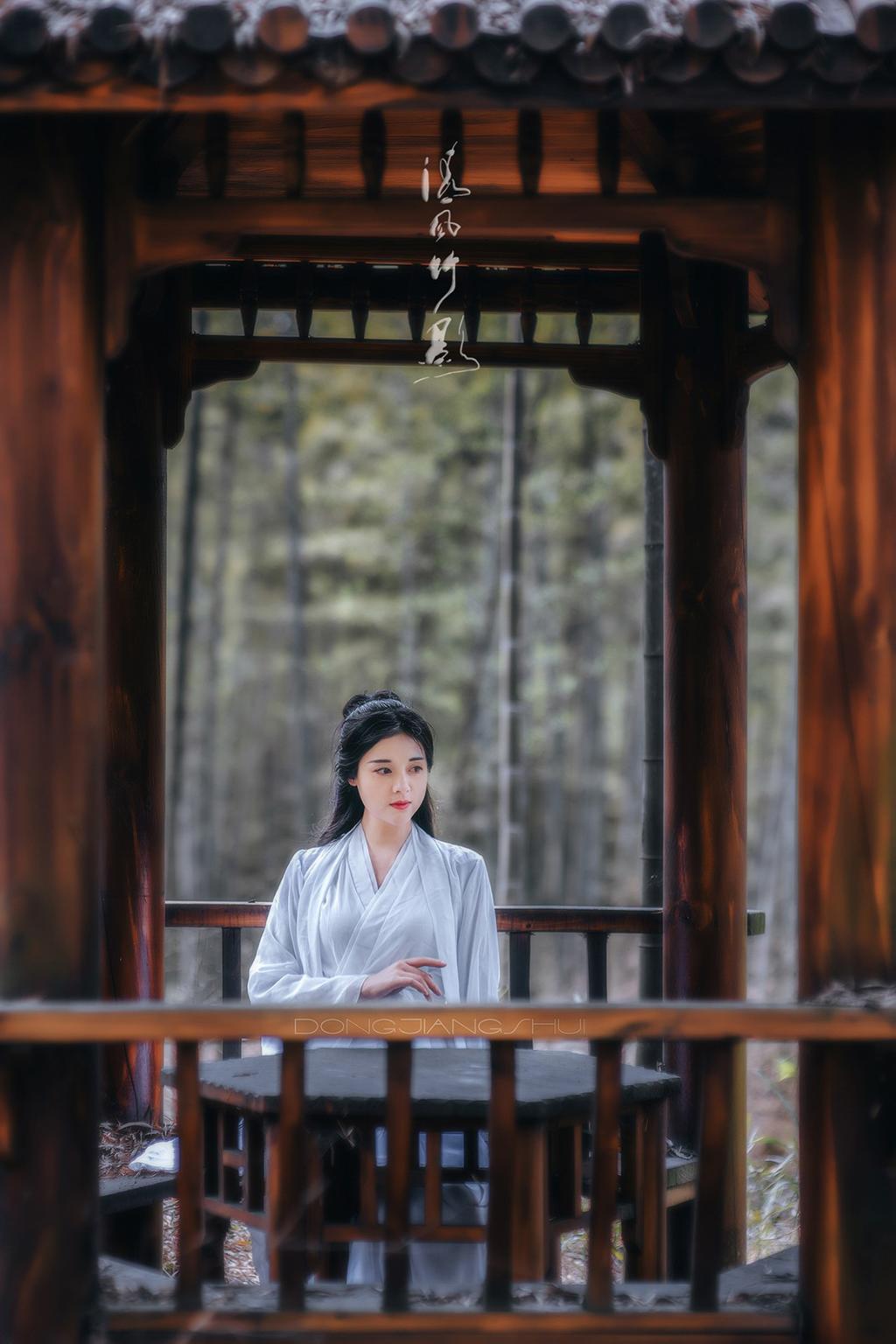 举止优雅端庄的古装美人古风图片