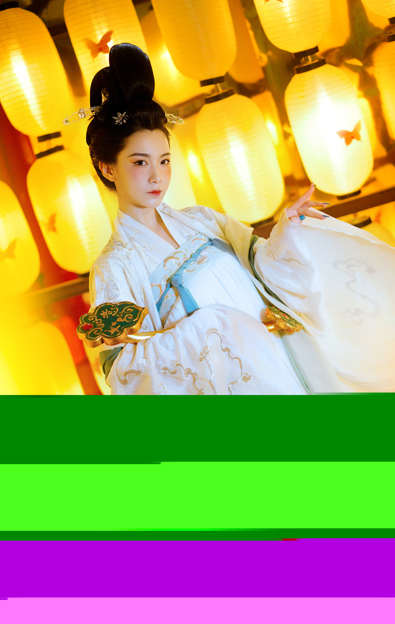 古装汉服美女舞姿优美图片大全