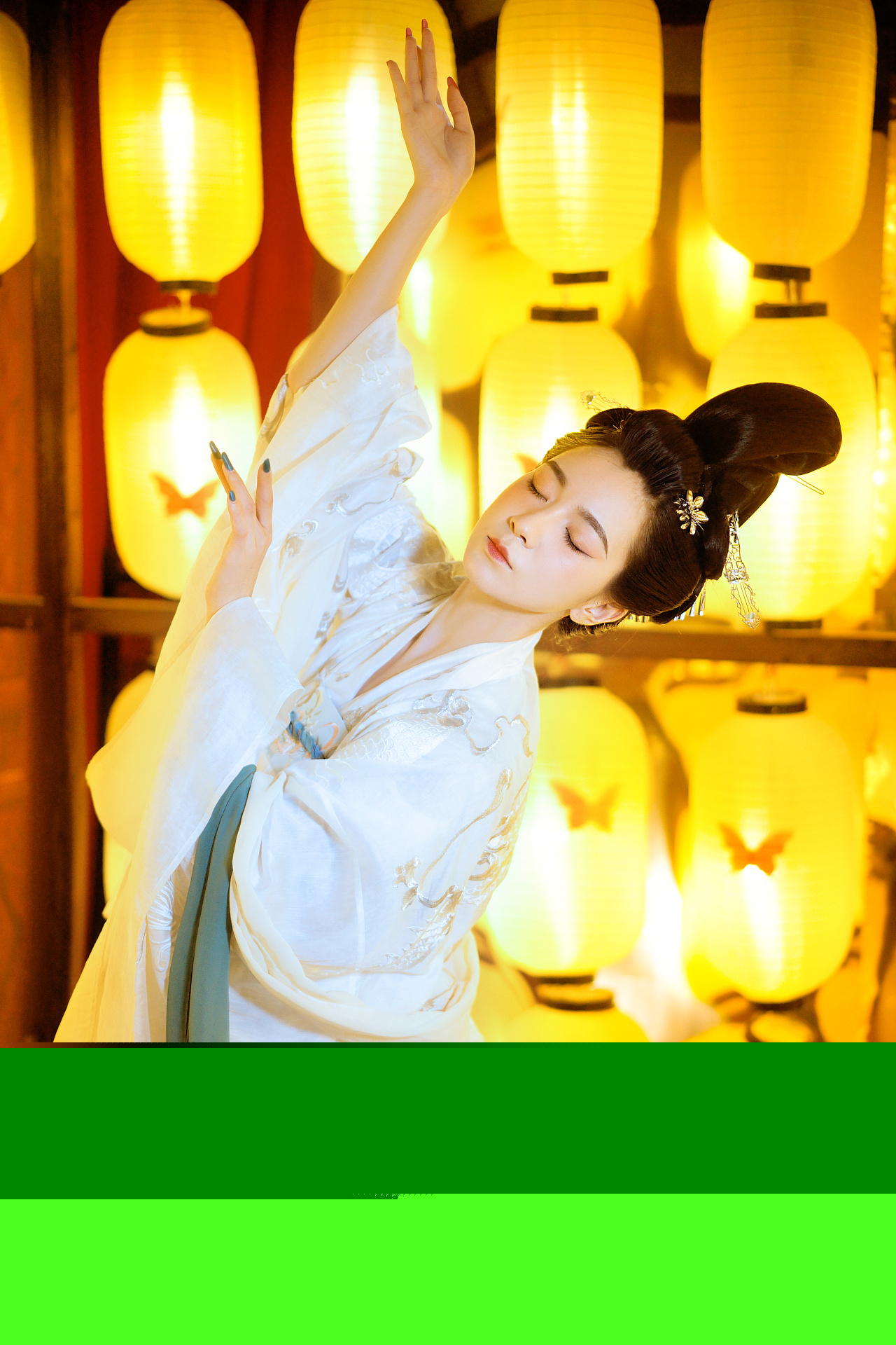 古装汉服美女舞姿优美图片大全