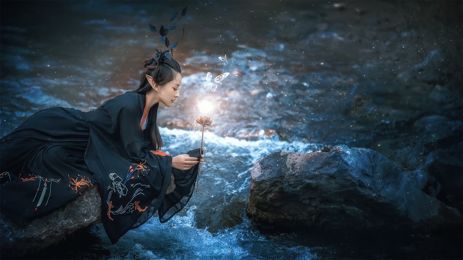 风情妖艳美人古风摄影图集