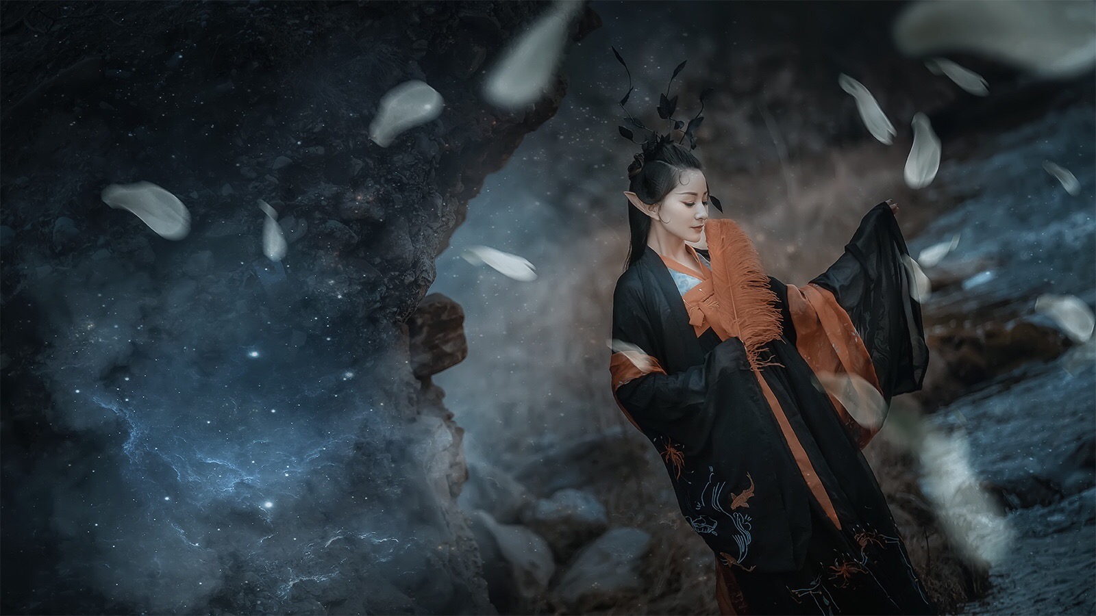 风情妖艳美人古风摄影图集