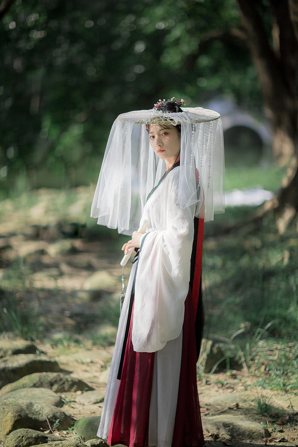 古装侠女英姿飒爽气质古装图片