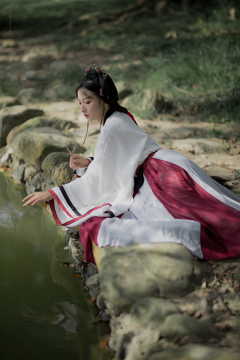 古装侠女英姿飒爽气质古装图片