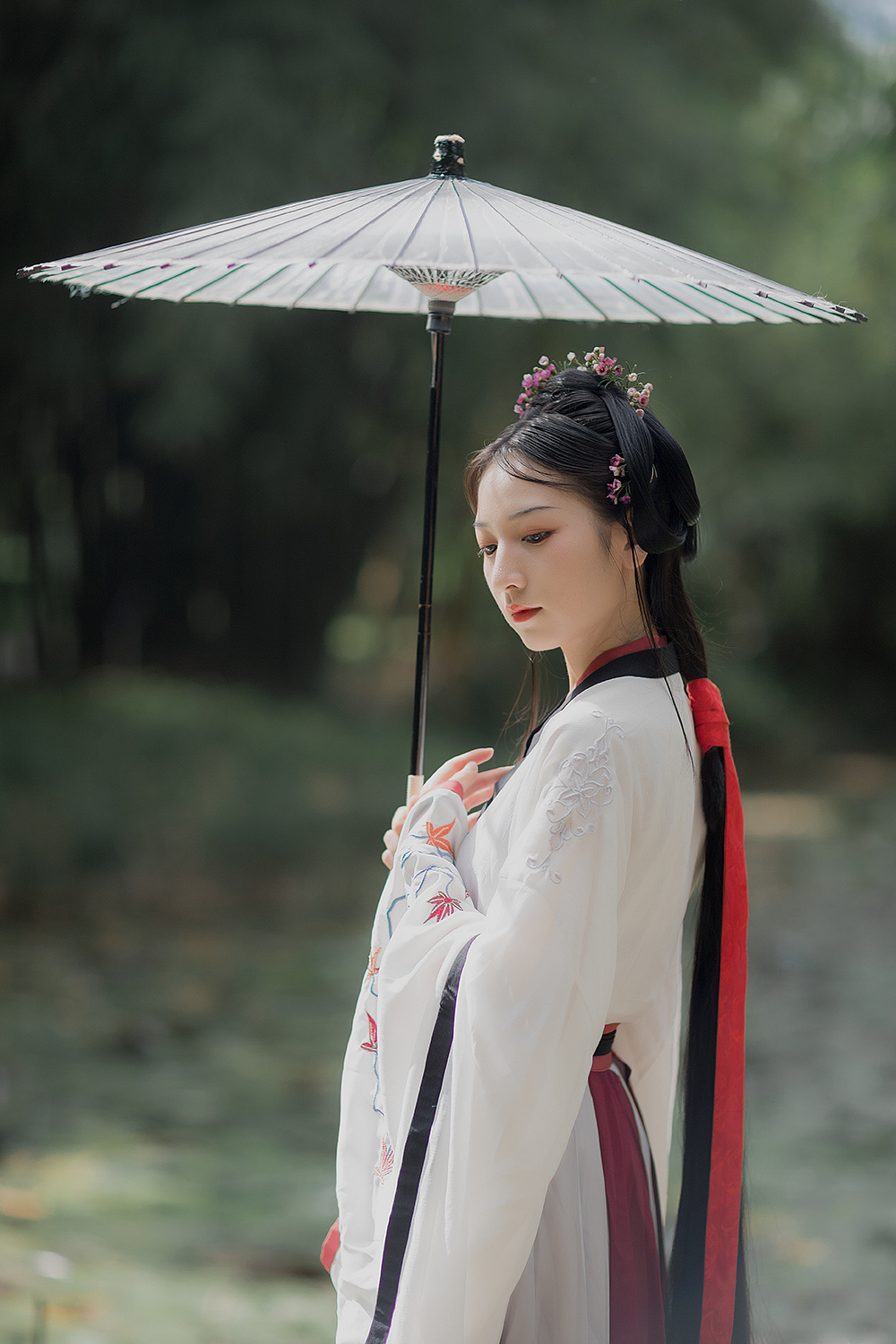 古装侠女英姿飒爽气质古装图片