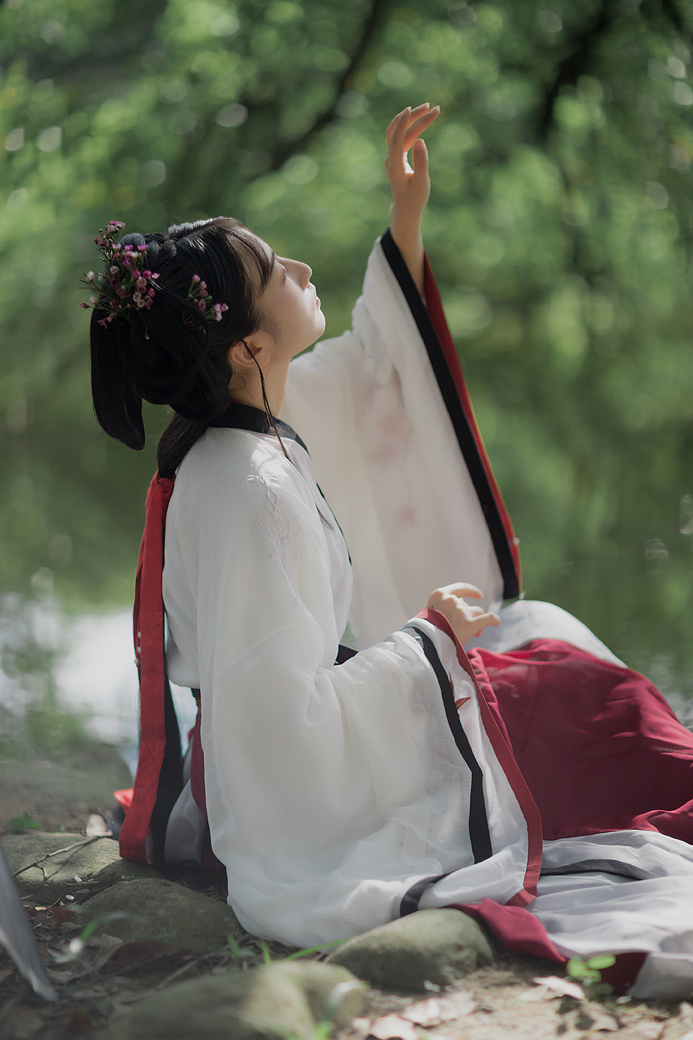 古装侠女英姿飒爽气质古装图片