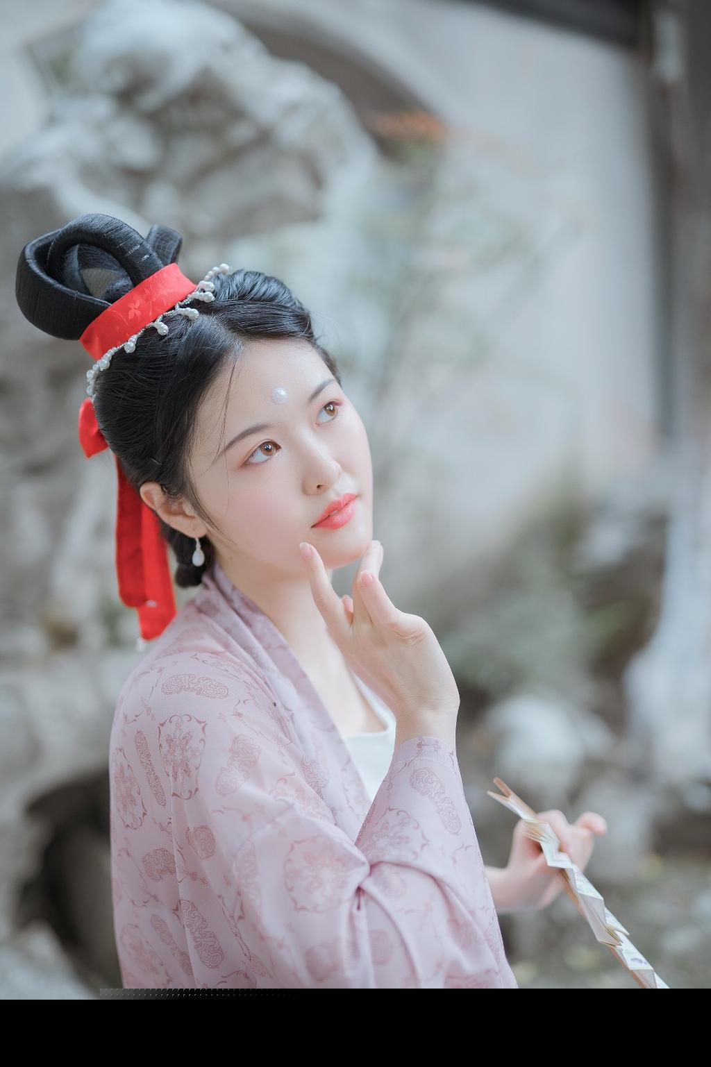 古风美人温柔大方气质古装摄影