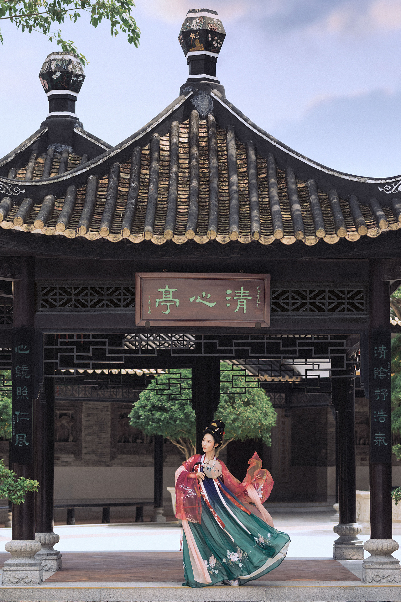 唐朝大美人古装汉服图片