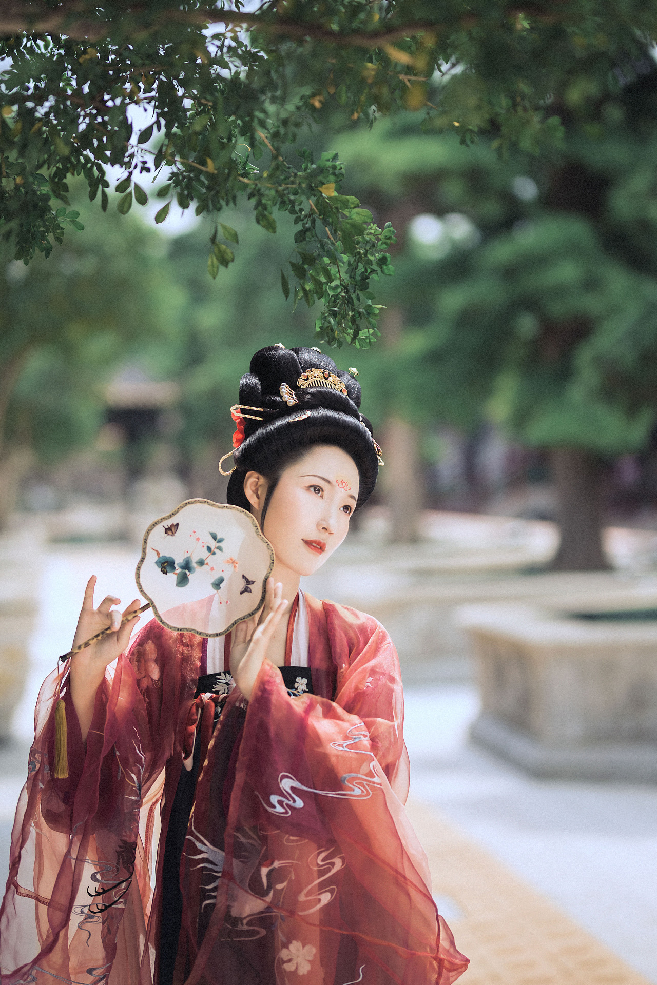 唐朝大美人古装汉服图片