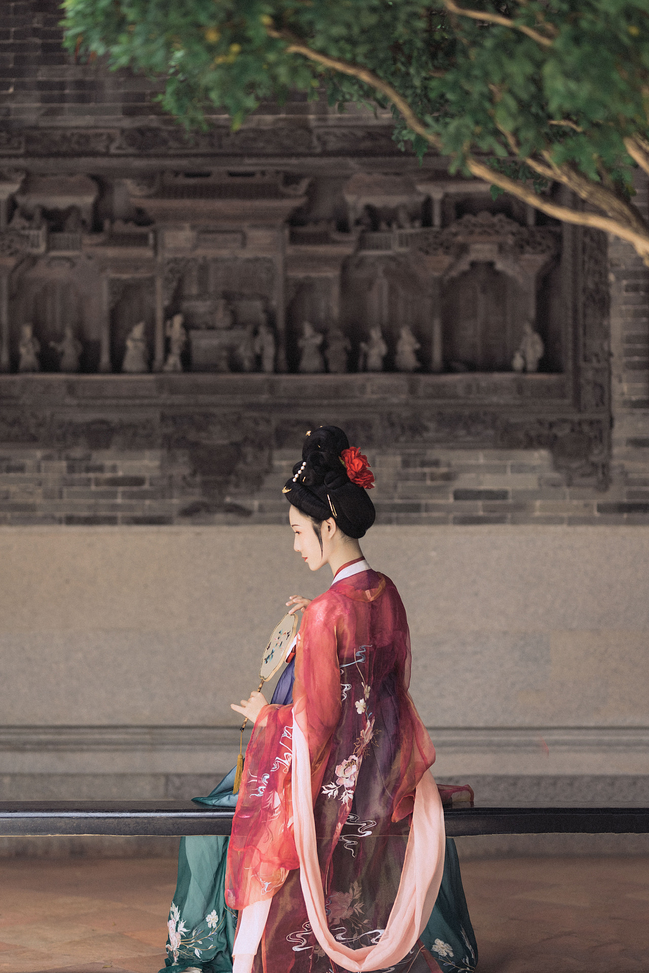 唐朝大美人古装汉服图片