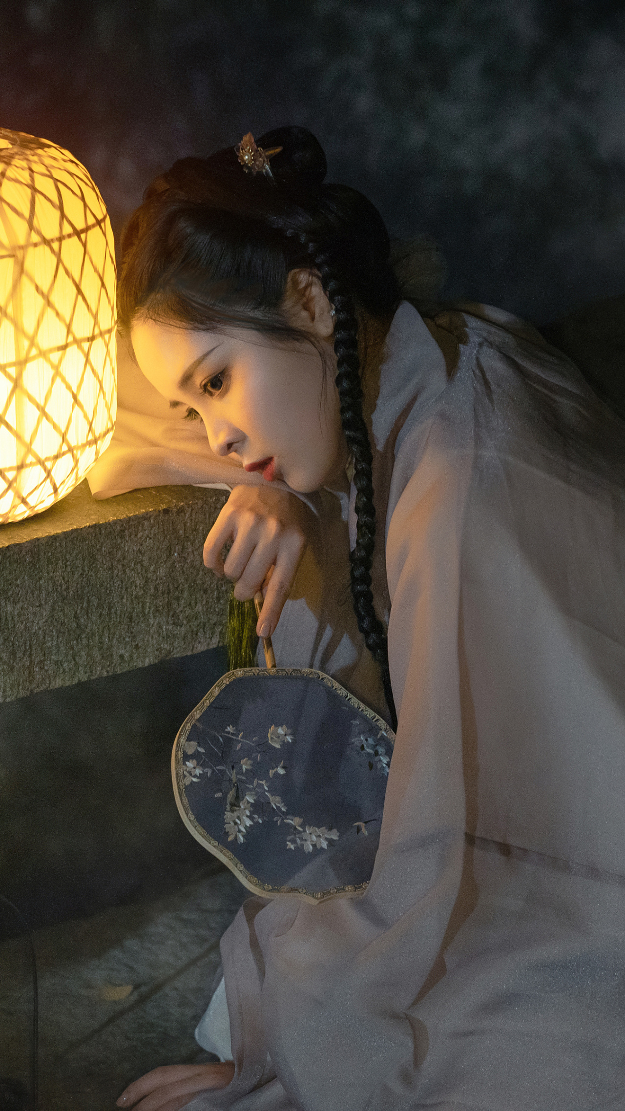 古装美女仙气飘飘唯美古风摄影