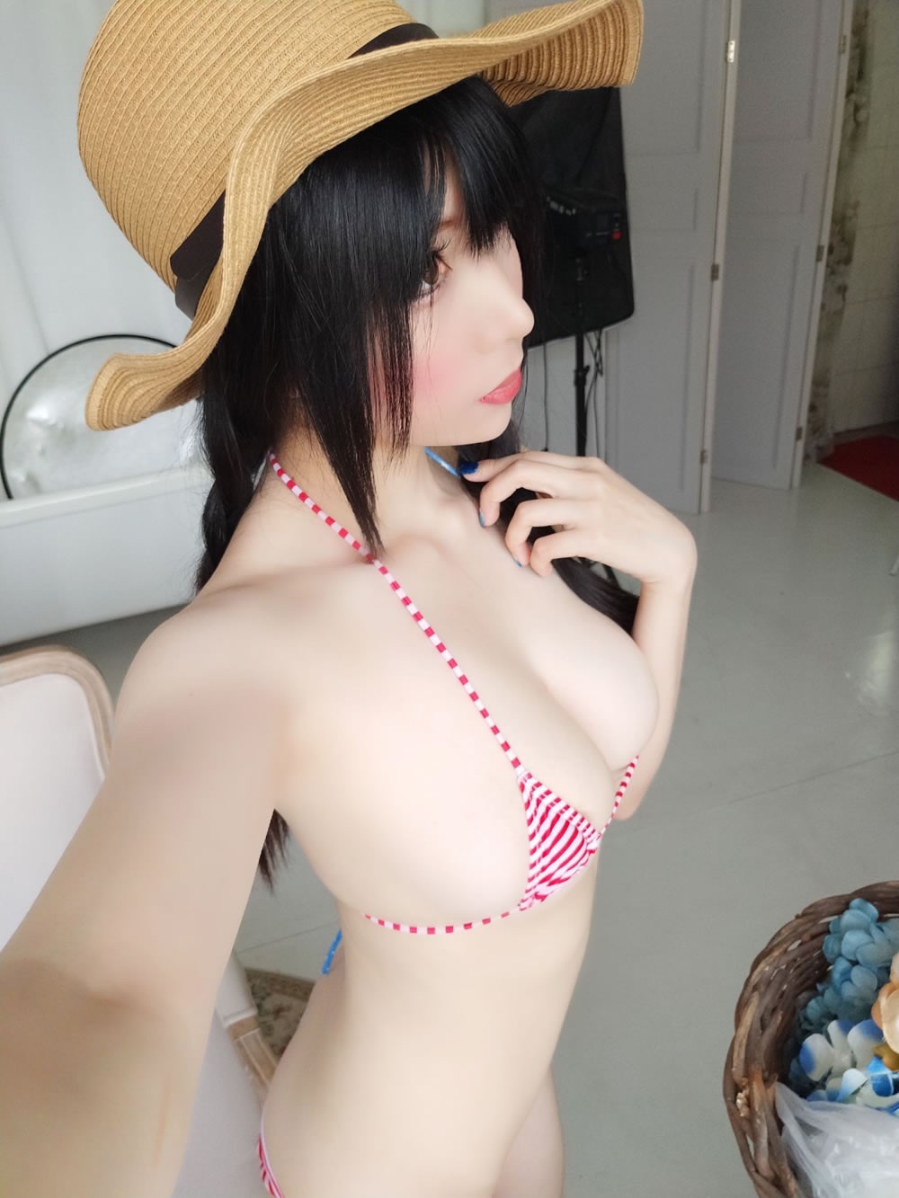 二次元美女鹿野希 《牛仔女郎》