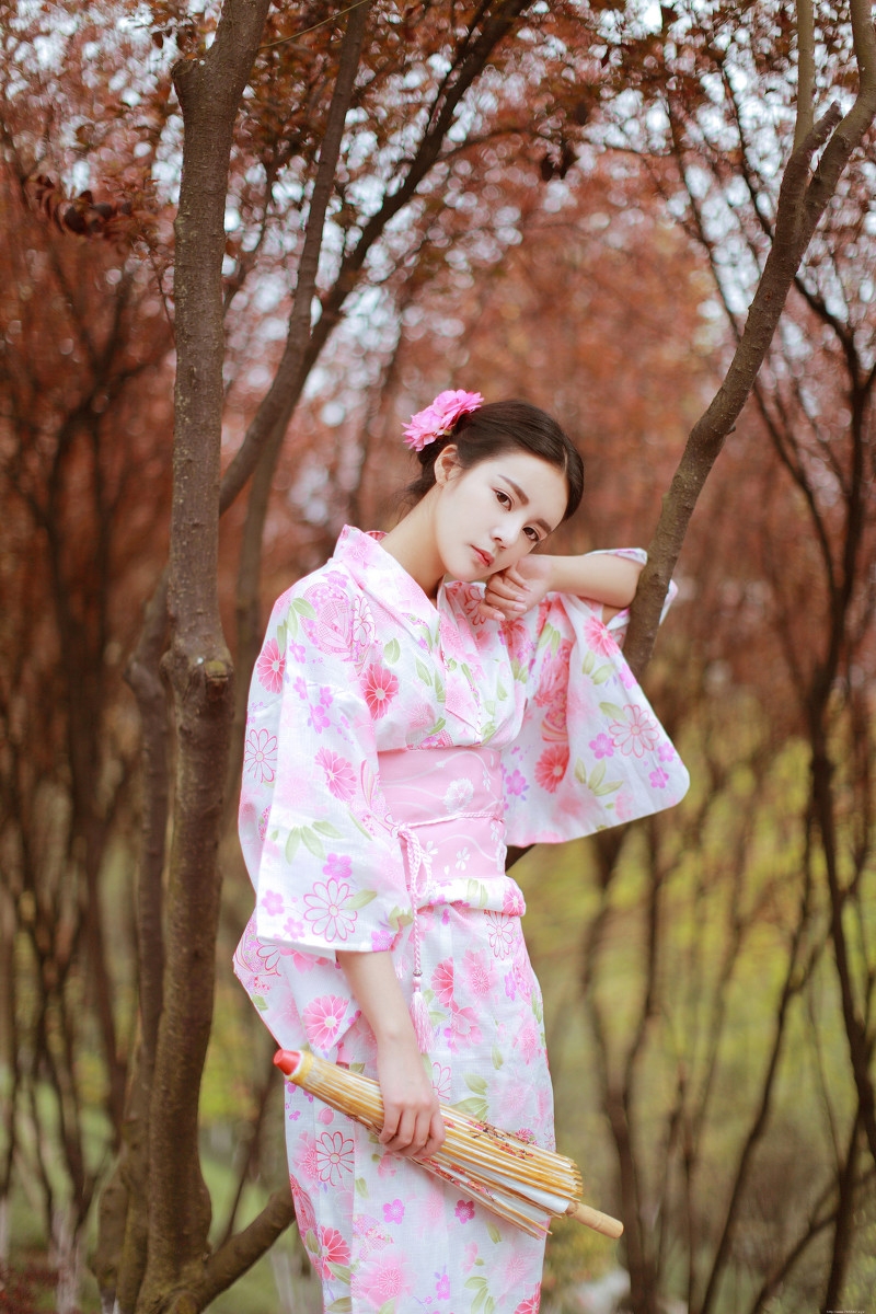 小脸美女日系和服唯美迷人写真