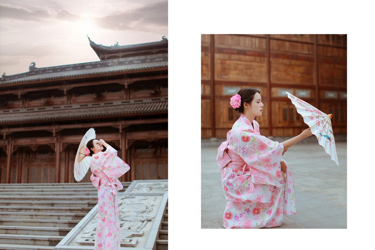 小脸美女日系和服唯美迷人写真