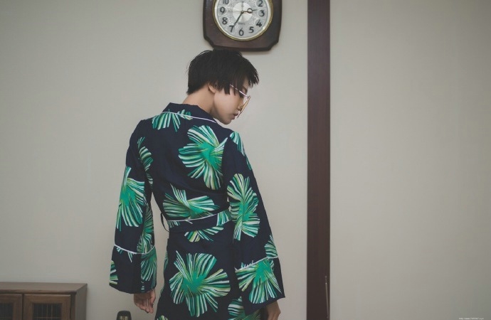 醉意私房的少女浴衣生活忧郁写真