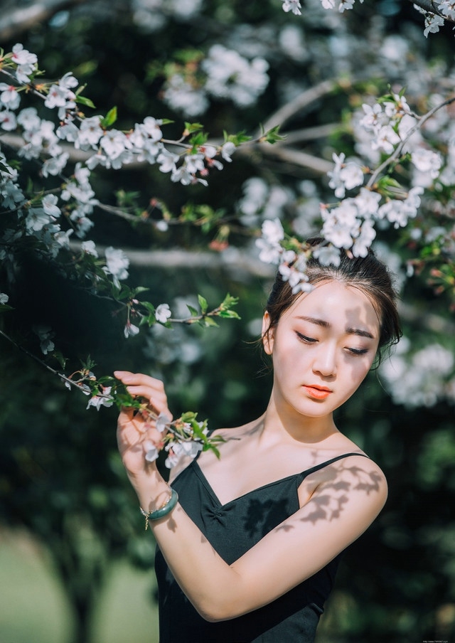 人间四月美如画芭蕾美女舞动人生