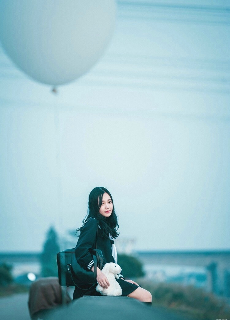 日系学院风校服妹子高挑完美身材