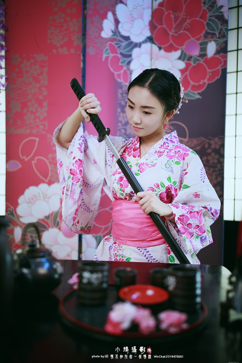 日系甜美女孩私房和服唯美写真