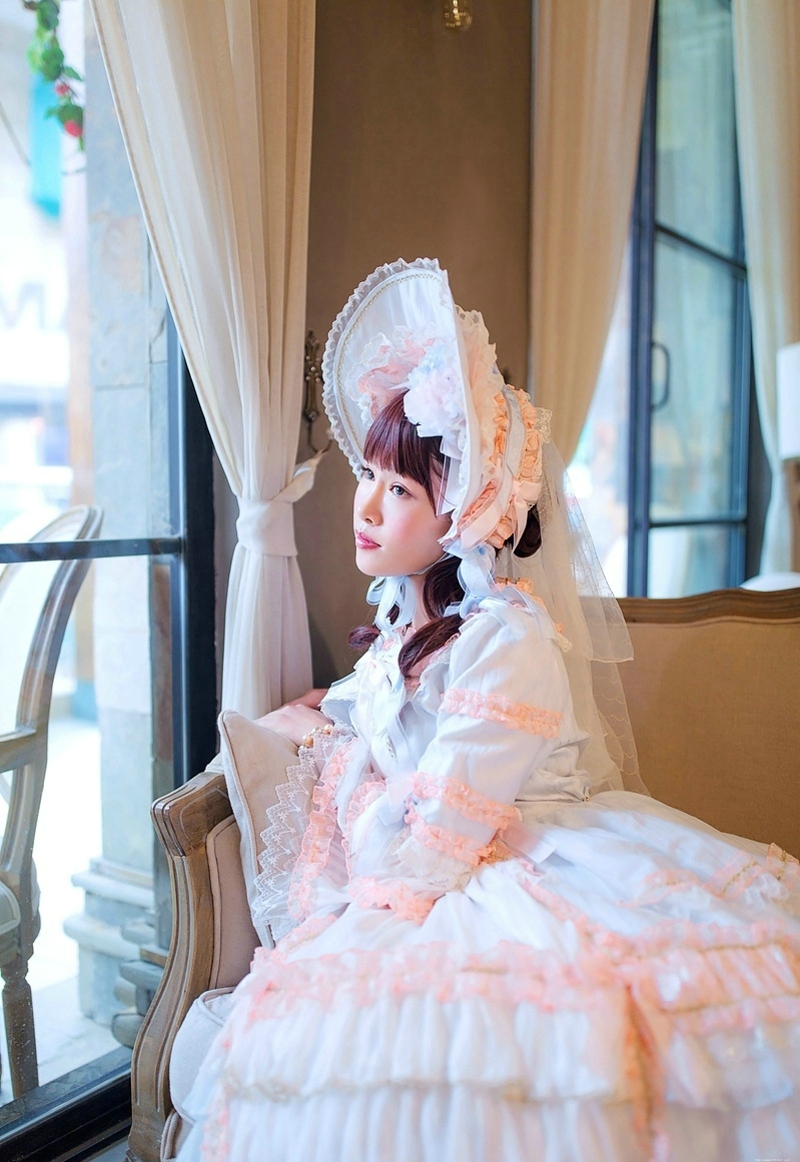 舞裙妹子可爱娇嫩童话公主般