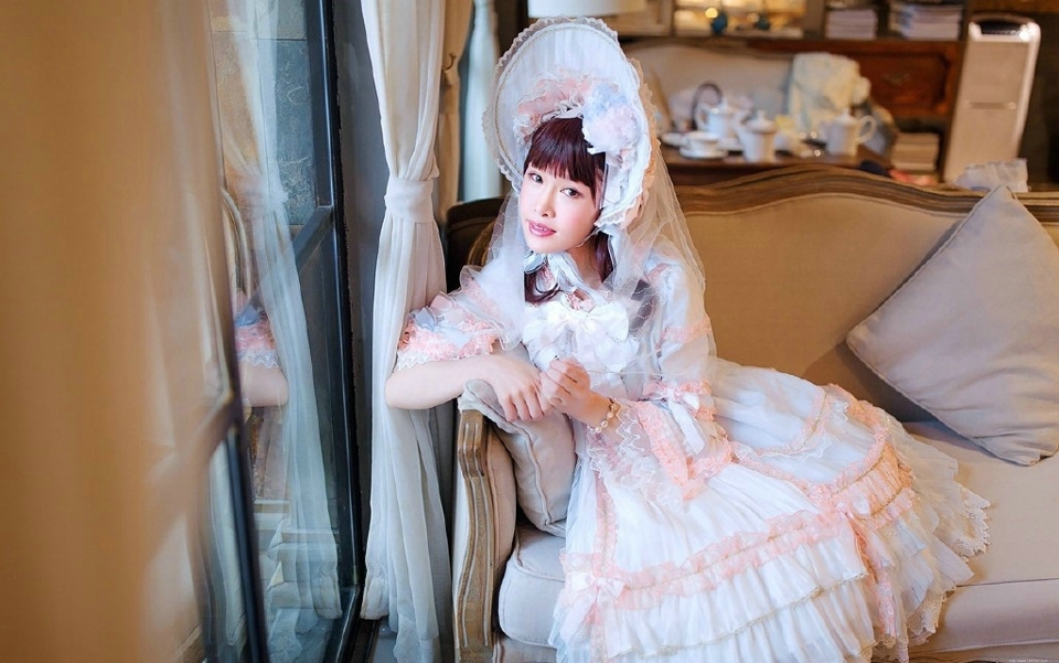 舞裙妹子可爱娇嫩童话公主般