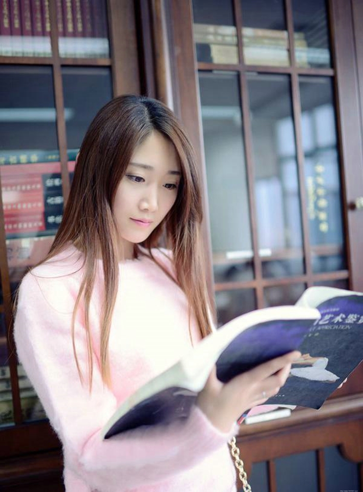 文艺小清新甜美校花美女可爱迷人写真