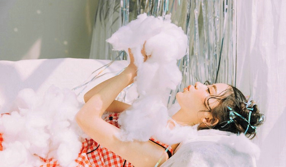 笑容像糖果般甜蜜清新小精灵美女可爱萌萌哒写真