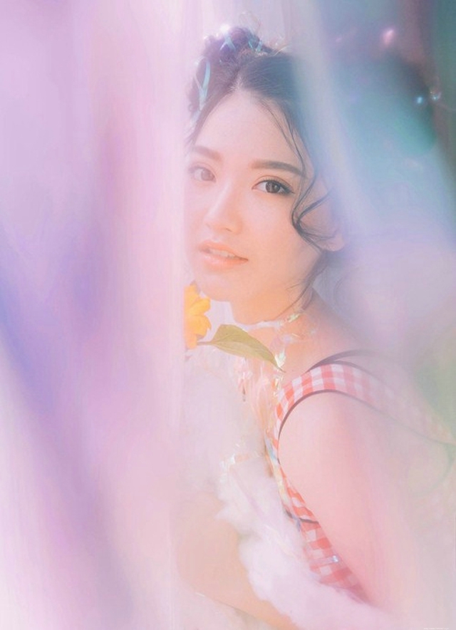 笑容像糖果般甜蜜清新小精灵美女可爱萌萌哒写真